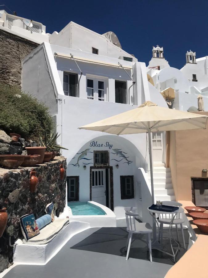 Villa Blue Sky Cave House Oia  Exterior foto