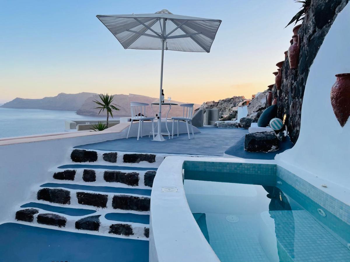 Villa Blue Sky Cave House Oia  Exterior foto