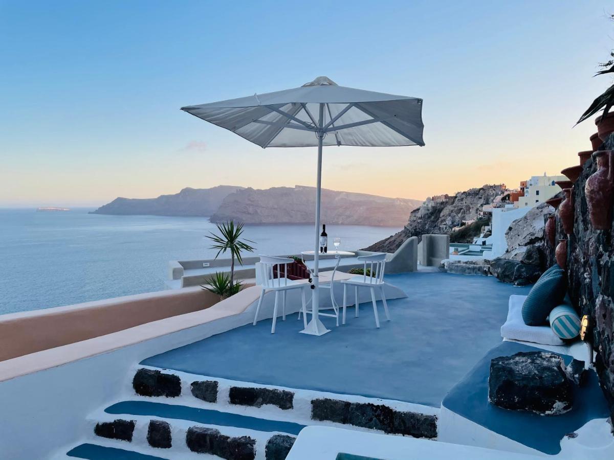 Villa Blue Sky Cave House Oia  Exterior foto