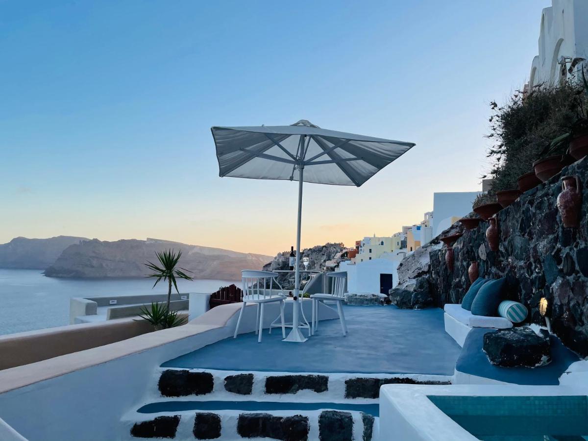 Villa Blue Sky Cave House Oia  Exterior foto